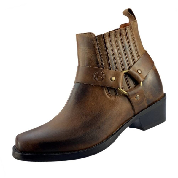 Botas cowboy con alzas hombre APULIA + 8 CM  | BETELLI