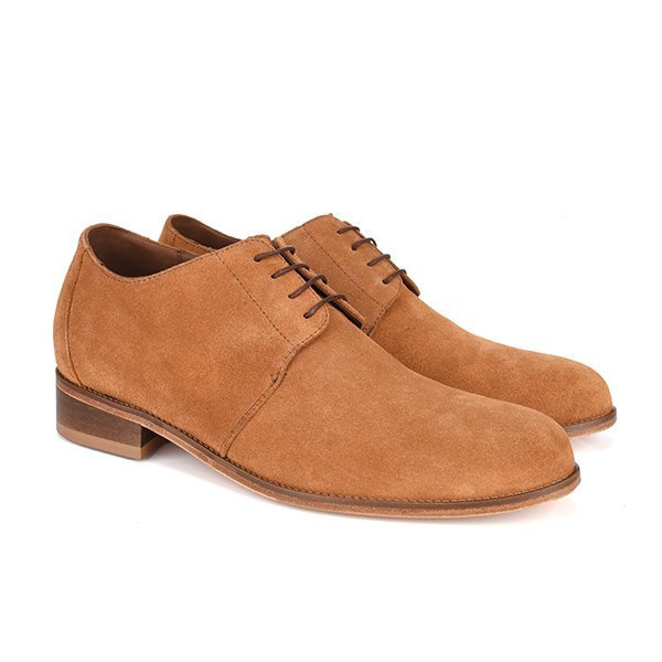 Zapatos con alzas SONDRIO para hombre con suela de cuero + 7CM | BETELLI