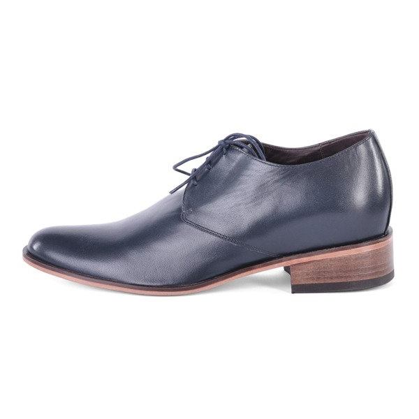Zapatos con alzas GARDA para hombre con suela de cuero + 7CM