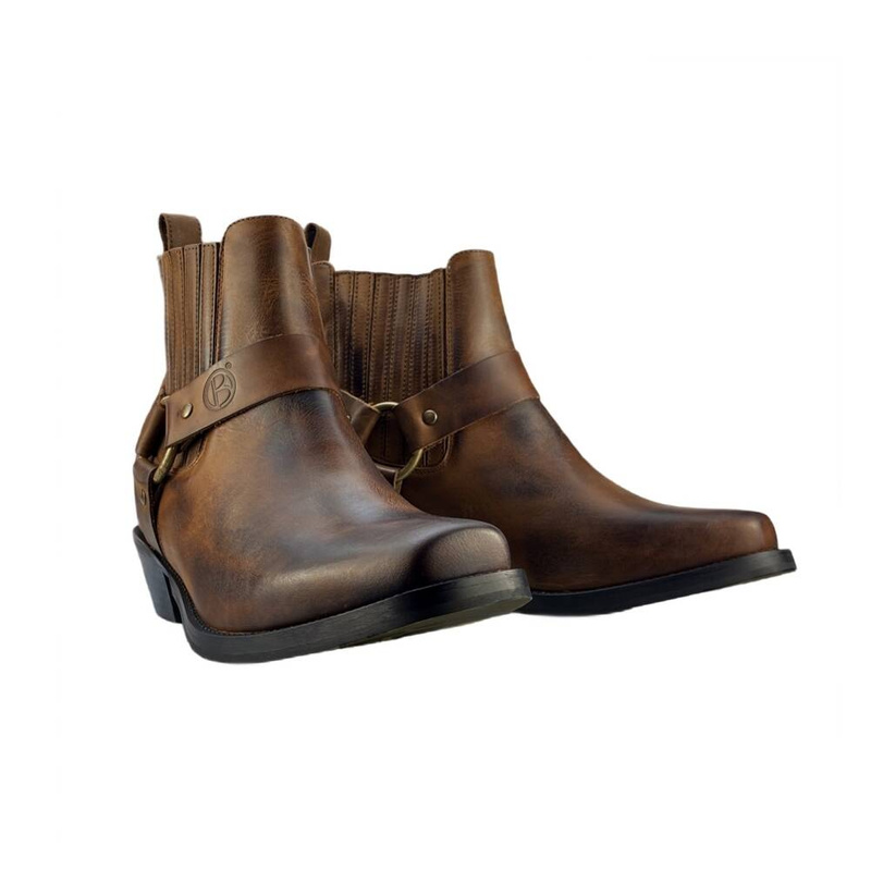 Botas vaqueras con elevador para hombre APULIA + 8 CM