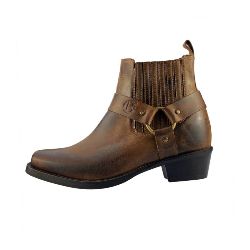 Botas vaqueras con elevador para hombre APULIA + 8 CM