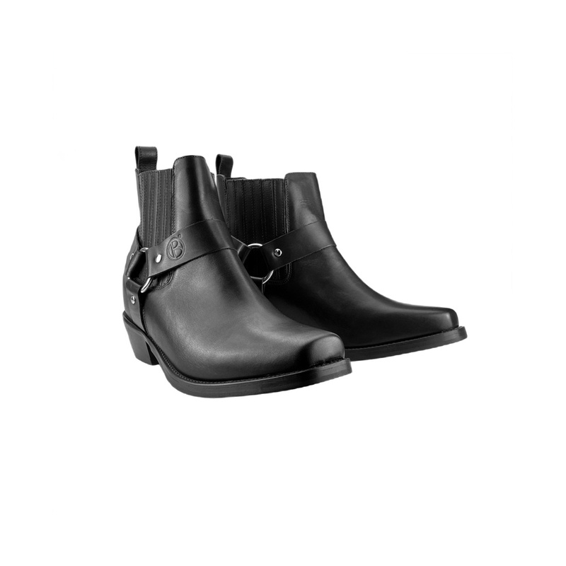 Botas vaqueras con elevador para hombre TREVISO + 8 CM