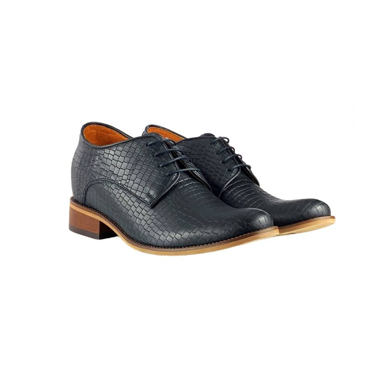 Zapatos con alzas para hombre VITTORIO +7 CM