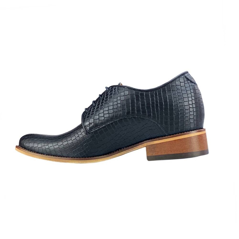 Zapatos con alzas para hombre VITTORIO +7 CM